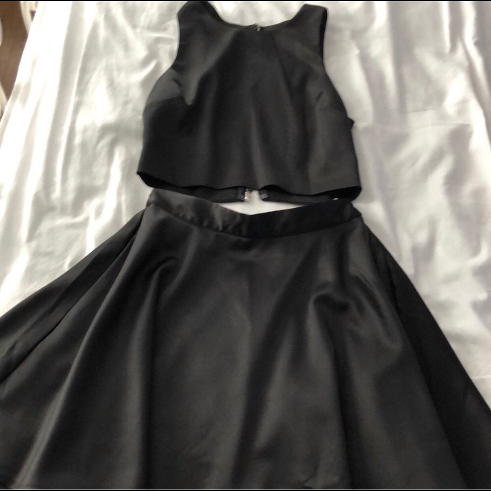 Black Lulus 2 piece dress